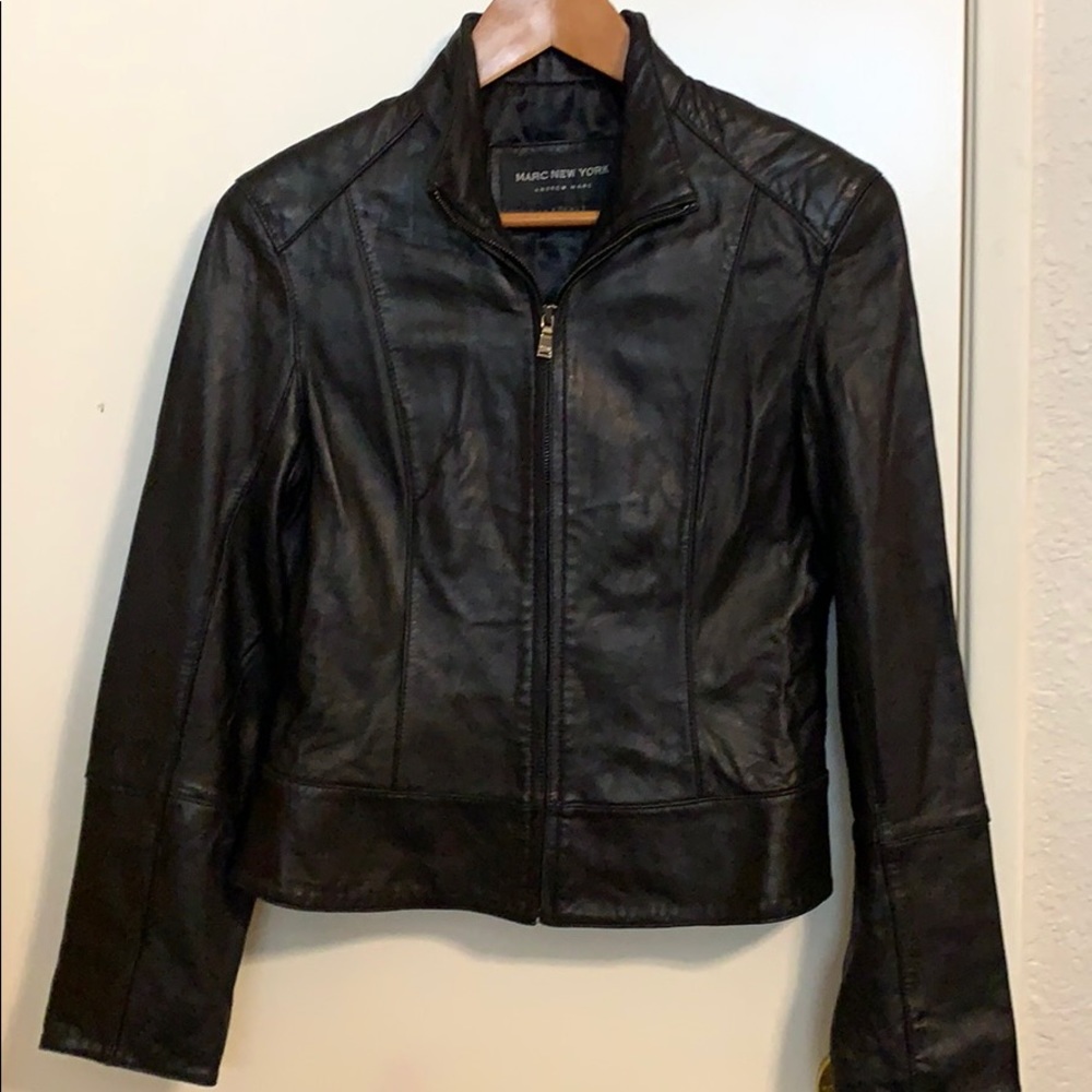 Mac New York leather jacket